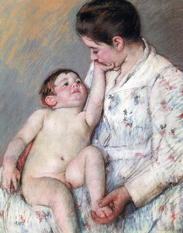 Mary Cassatt The Caress china oil painting image